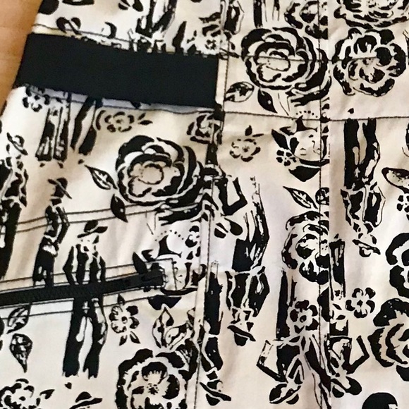 Terri Jon, black and taupe print dress - Picture 3 of 6